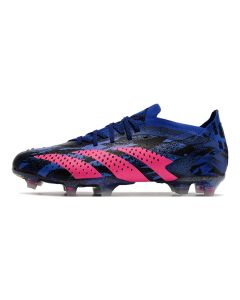 Chuteira de Campo ADIDAS Predator Accuracy.1 Low FG Pogba Azul/Preto