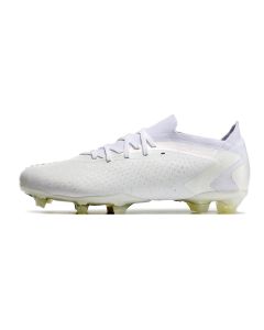 Chuteira de Campo ADIDAS Predator Accuracy.1 Low FG Pogba Branco