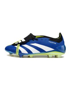 Chuteira de Campo ADIDAS Predator+ Elite FG Azul/Amarelo