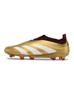 Chuteira de Campo ADIDAS Predator Elite LL FG Dourado/Preto