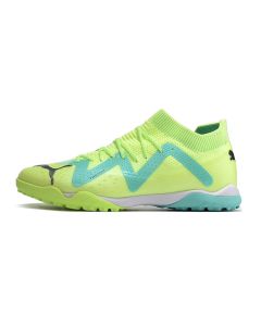 Chuteira PUMA Future Ultimate Pro Cage Society Amarelo/Verde