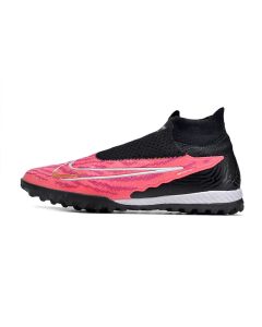 Chuteira Nike React Phantom GX Elite DF Society Rosa/Preto