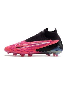 Chuteira de Campo NIKE Phantom GX Elite DF FG Rosa/Preto