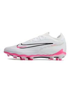 Chuteira de Campo NIKE Phantom GX Elite FG Branco/Rosa