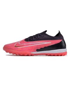 Chuteira Nike React Phantom GX Elite Society Rosa/Preto