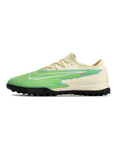 Chuteira Nike React Phantom GX Pro Society Verde/Bege