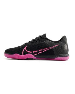 Chuteira NIKE React Gato Futsal Preto/Pink