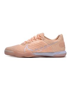 Chuteira NIKE React Gato Futsal Rosa/Branco