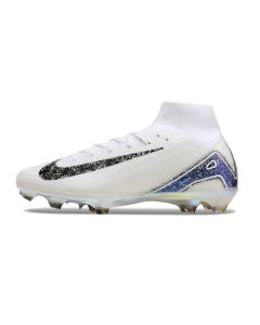 Chuteira de Campo NIKE Air Zoom Superfly 10 Elite FG Branco/Preto