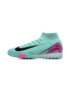 Chuteira Nike Air Zoom Mercurial Superfly 10 Elite Society Verde/Rosa