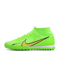 Chuteira NIKE Air Zoom Mercurial Superfly 9 Academy Society Verde