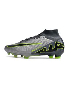 Chuteira de Campo NIKE Air Zoom Superfly 9 Elite FG Cinza/Preto