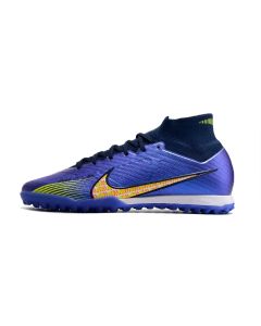 Chuteira NIKE Air Zoom Mercurial Superfly 9 Elite Society Azul/Amarelo