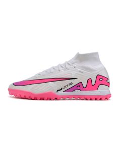 Chuteira NIKE Air Zoom Mercurial Superfly 9 Elite Society Branco/Rosa