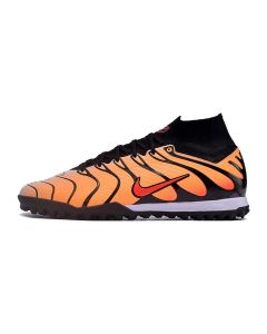 Chuteira NIKE Air Zoom Mercurial Superfly 9 Elite Society TN Laranja/Preto