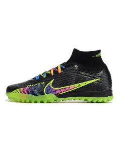 Chuteira NIKE Air Zoom Mercurial Superfly 9 Elite Society Preto/Verde