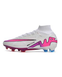 Chuteira de Campo NIKE Air Zoom Superfly 9 Elite FG Branco/Pink