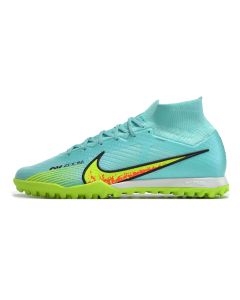 Chuteira NIKE Air Zoom Mercurial Superfly 9 Elite Society Verde/Amarelo