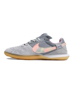 Chuteira NIKE Street Gato Futsal Cinza/Rosa