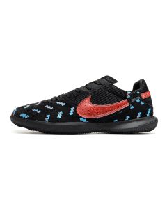 Chuteira NIKE Street Gato Futsal Preto/Vermelho