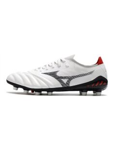 Chuteira de Campo Mizuno Morelia Neo 3 β Made In Japan FG Branco Preto