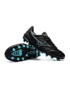 Chuteira de Campo Mizuno Morelia Neo FG Preto Azul