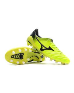 Chuteira de Campo Mizuno Morelia Neo FG Amarelo