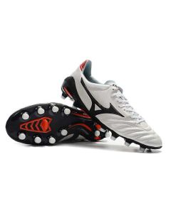 Chuteira de Campo Mizuno Morelia Neo FG Branco Preto