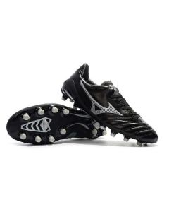 Chuteira de Campo Mizuno Morelia Neo FG Preto Cinza