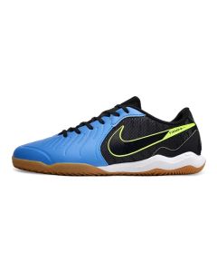 Chuteira NIKE Tiempo Legend 10 Academy Futsal Preto/Azul