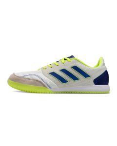 Chuteira ADIDAS Top Sala Competition Futsal Branco/Azul/Verde