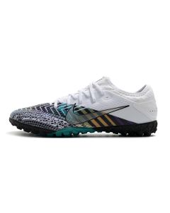 Chuteira Nike Mercurial Vapor 13 Pro Society Preto/Verde/Branco