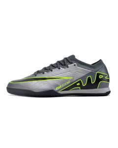 Chuteira Nike Air Zoom Mercurial Vapor 15 Elite Futsal Cinza/Preto