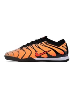 Chuteira Nike Air Zoom Mercurial Vapor 15 Elite Futsal TN Laranja/Preto