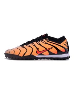 Chuteira Nike Air Zoom Mercurial Vapor 15 Elite Society TN Laranja/Preto