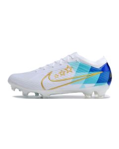 Chuteira de Campo NIKE Air Zoom Mercurial Vapor 15 Elite FG Branco/Azul