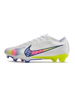 Chuteira de Campo NIKE Air Zoom Mercurial Vapor 15 Elite FG Branco/Colors