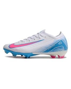 Chuteira de Campo NIKE Air Zoom Mercurial Vapor 16 Elite FG Branco/Azul/Rosa