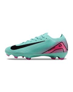 Chuteira de Campo NIKE Air Zoom Mercurial Vapor 16 Elite FG Verde/Rosa