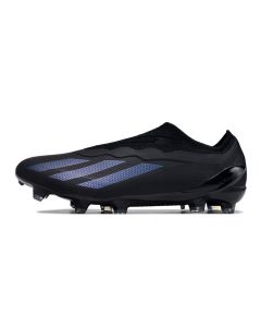 Chuteira de Campo ADIDAS X CrazyFast+ LL FG Black Pack