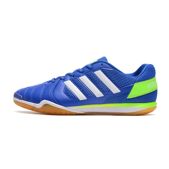 Chuteira ADIDAS Top Sala MD Futsal Azul Verde