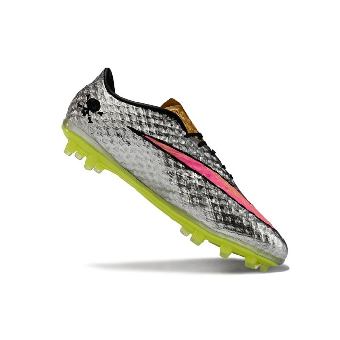 Chuteira de Campo NIKE Hypervenom Phantom FG Prata Rosa