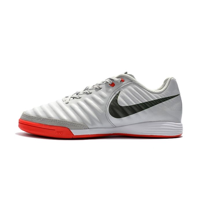 Chuteira NIKE Tiempo Legend 7 Academy Futsal Branco Vermelho