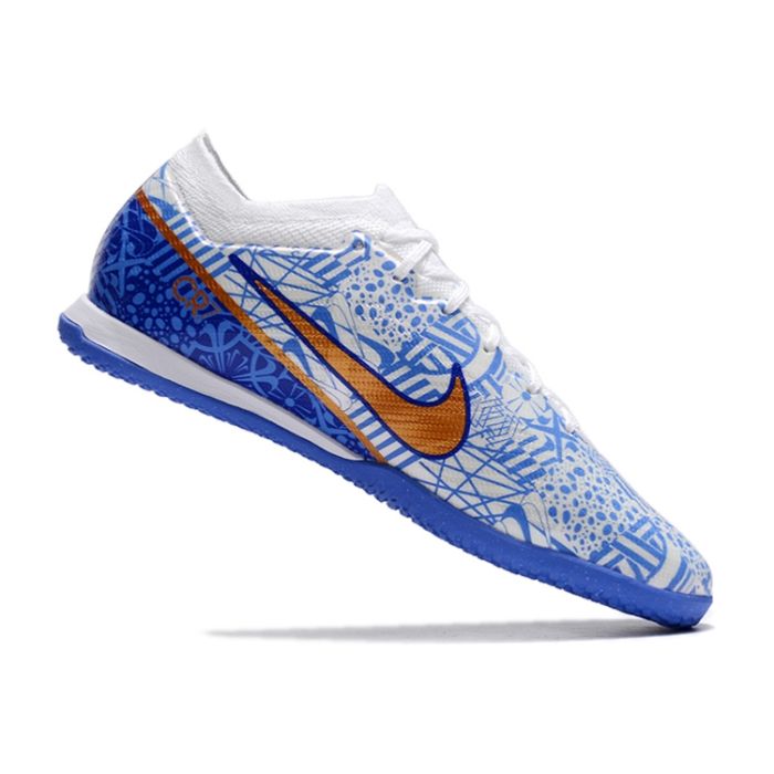 Chuteira nike azul shops cr7