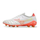 Chuteira De Campo Mizuno Morelia Neo IV Japan Branco/Laranja