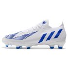 Chuteira de Campo ADIDAS Predator Edge.1 Low FG Branco Azul