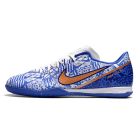 Chuteira Nike Air Zoom Mercurial Vapor 15 Academy Futsal CR7 Azul Branco