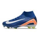 Chuteira de Campo NIKE Air Zoom Superfly 10 Elite FG Azul/Laranja