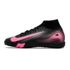 Chuteira Nike Air Zoom Mercurial Superfly 10 Elite Society Preto/Pink