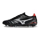 Chuteira De Campo Mizuno Morelia Neo IV Japan Preto/Vermelho/Branco